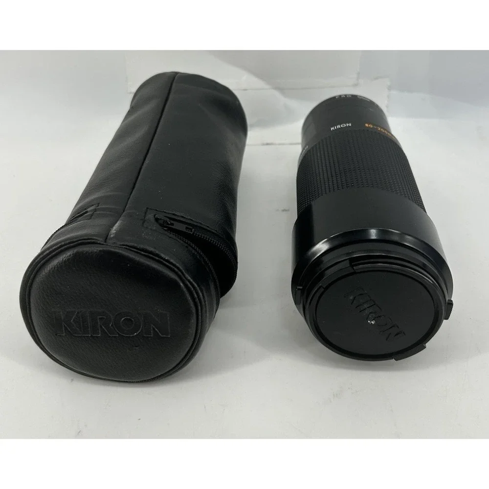 Kiron Pro 55mm 1 A80-200mm F/4 Marco 1:4 Camera Zoom Lense With Case